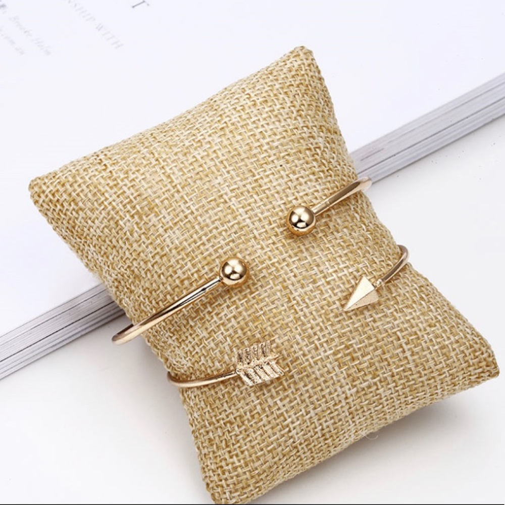 Gold Bangle Set